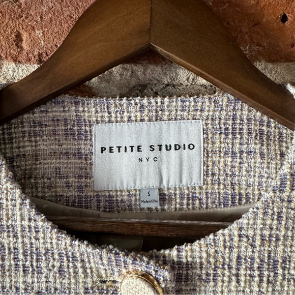Petite Studio Tweed Blazer [Size S] - Picture 3 of 3